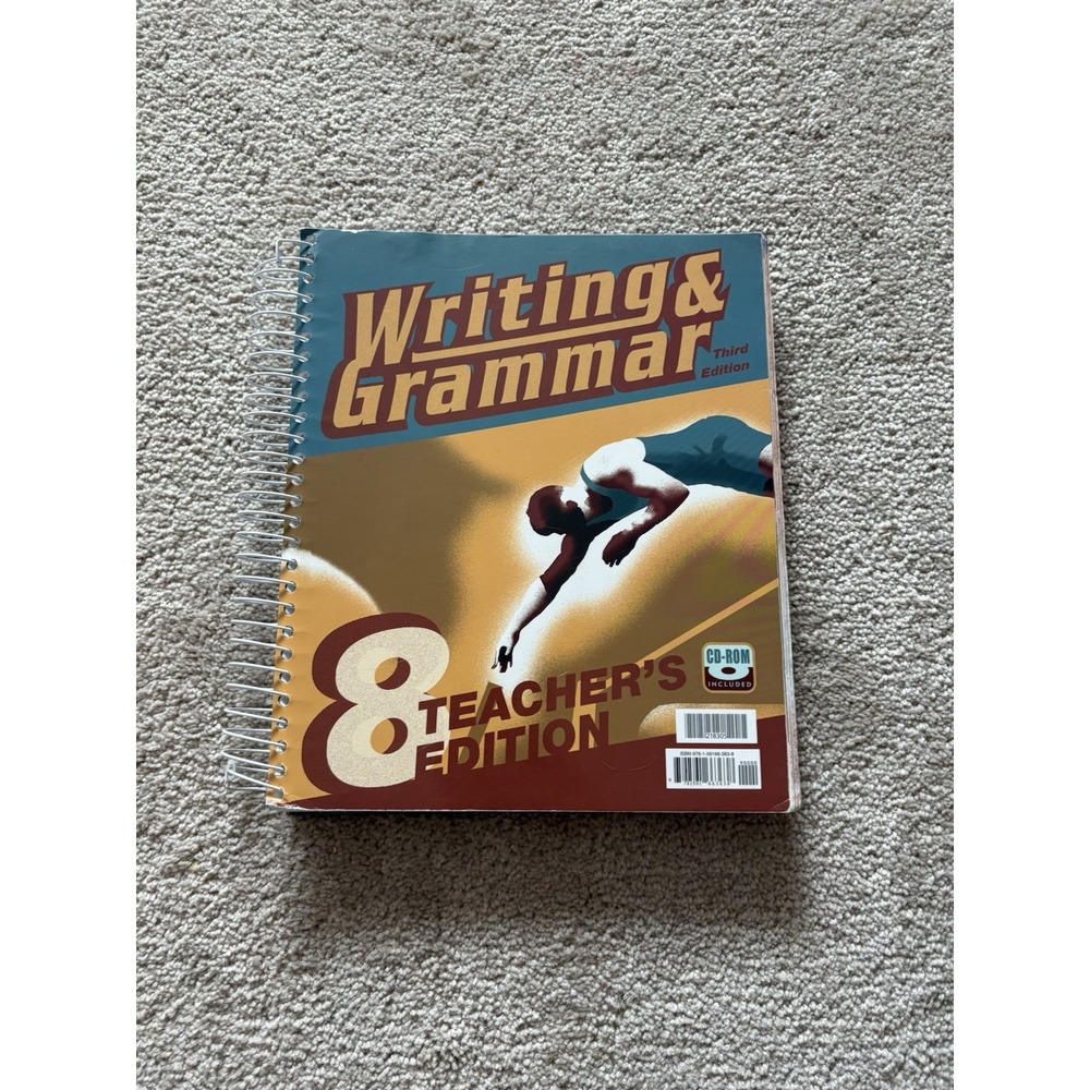 BJU Press Writing And grammar Gr 8 Teacher's‎ Edition With Cd-rom